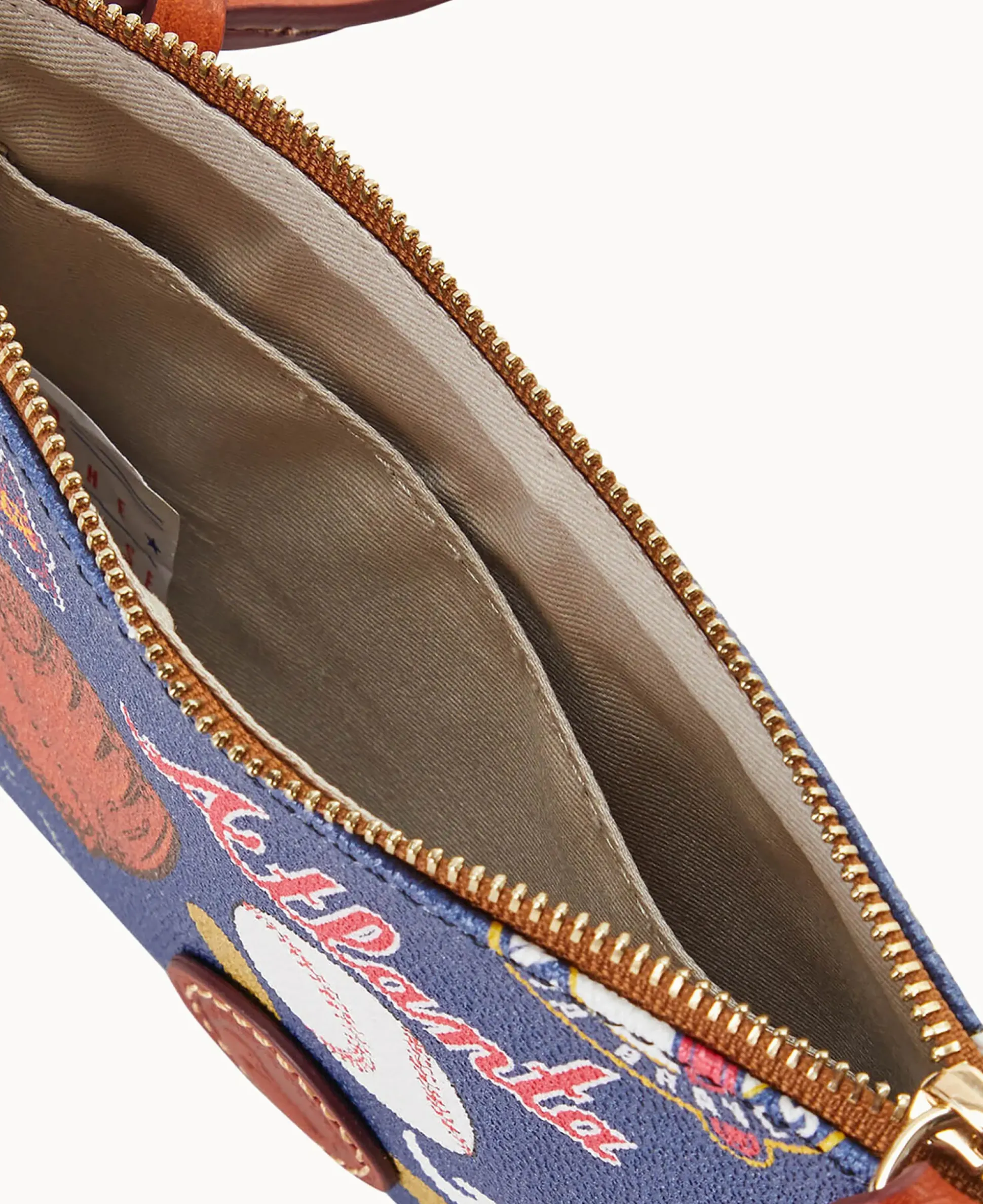 MLB Braves Top Zip Crossbody