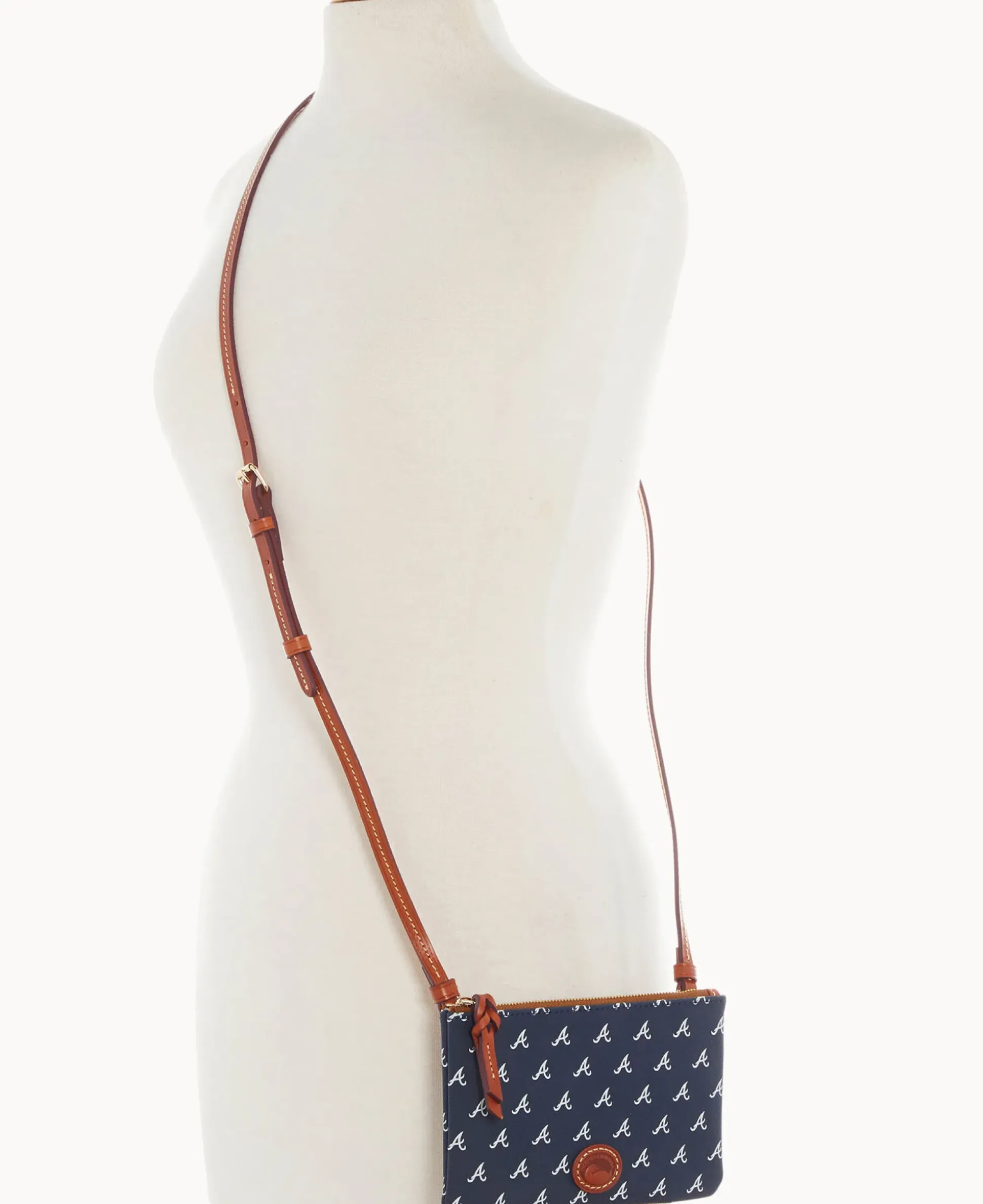 MLB Braves Top Zip Crossbody