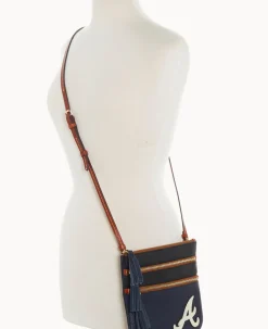 MLB Braves Triple Zip Crossbody