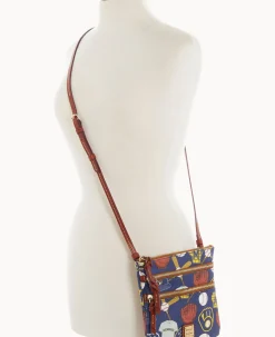 MLB Brewers N S Triple Zip Crossbody