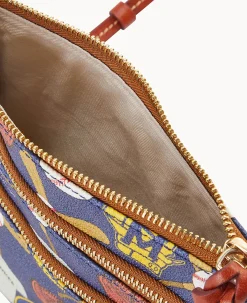 MLB Brewers N S Triple Zip Crossbody