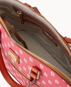 MLB Cardinals Domed Zip Satchel