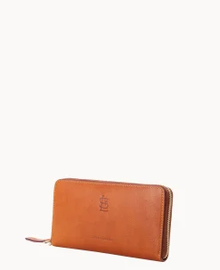 MLB Cardinals Large Zip Around Wristlet