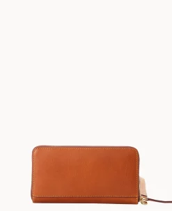 MLB Cardinals Large Zip Around Wristlet