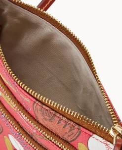 MLB Cardinals N S Triple Zip Crossbody