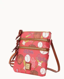 MLB Cardinals N S Triple Zip Crossbody