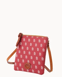 MLB Cardinals Small North South Top Zip Crossbody