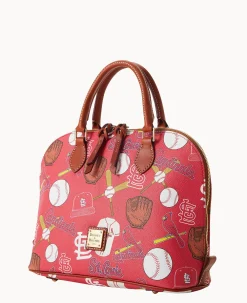 MLB Cardinals Zip Zip Satchel
