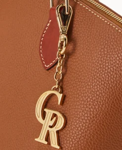 MLB Colorado Rockies Pendant Key Chain