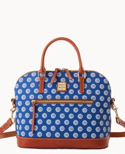 MLB Cubs Domed Zip Satchel