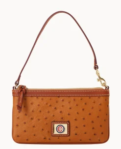 MLB Cubs Large Slim Wristlet