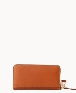 MLB Cubs Large Zip Around Wristlet