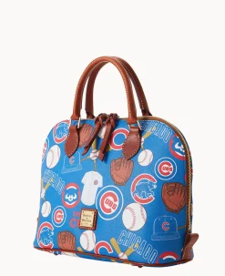 MLB Cubs Zip Zip Satchel