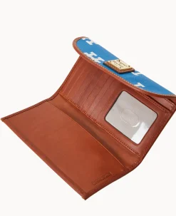 MLB Dodgers Continental Clutch