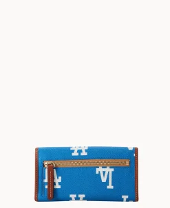 MLB Dodgers Continental Clutch