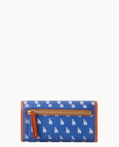 MLB Dodgers Continental Clutch