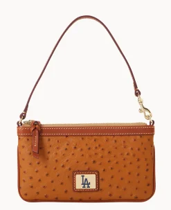 MLB Dodgers Large Slim Wristlet