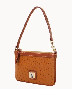 MLB Dodgers Large Slim Wristlet