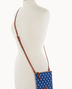MLB Dodgers Small North South Top Zip Crossbody