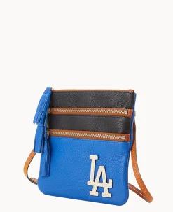 MLB Dodgers Triple Zip Crossbody
