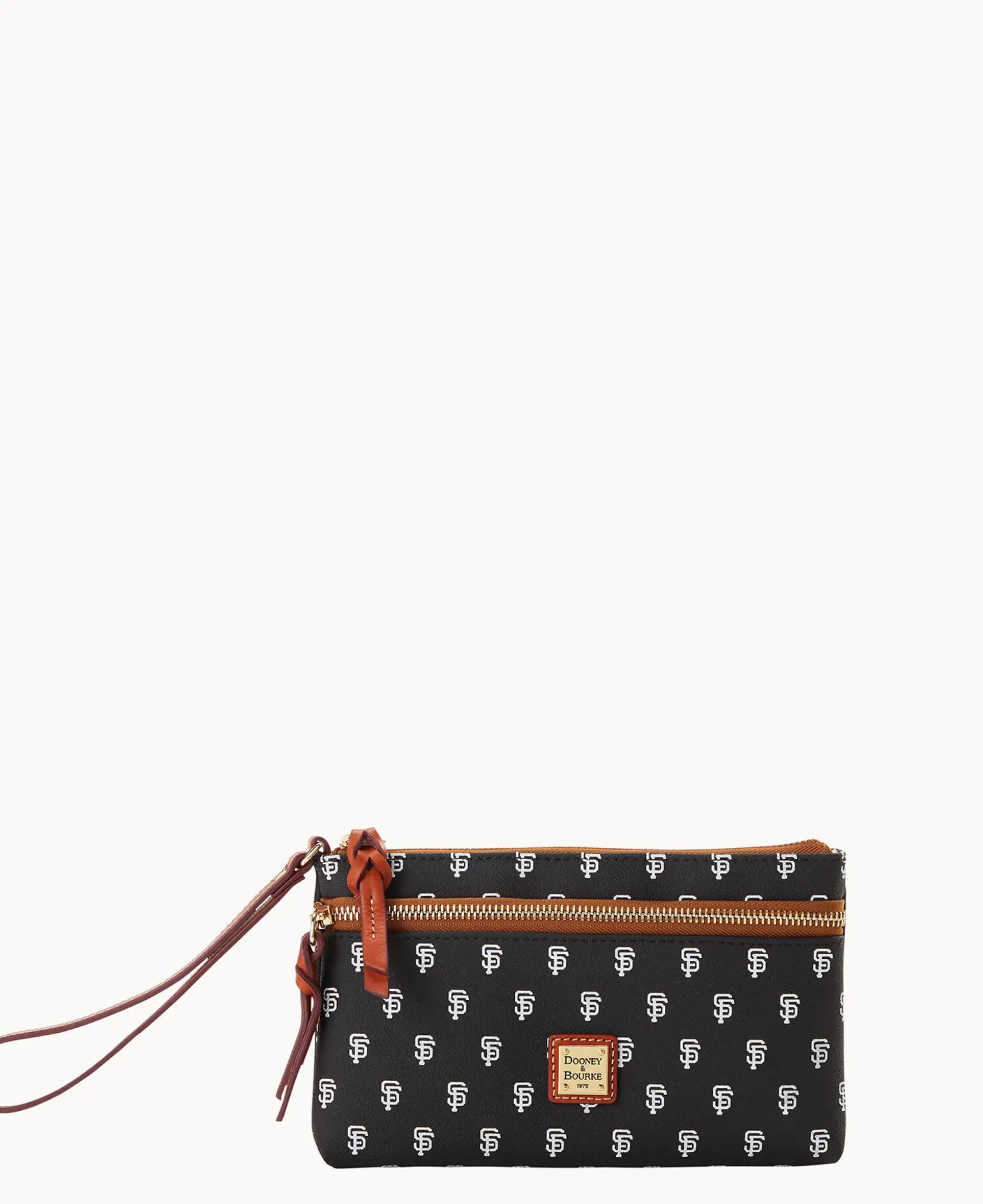 MLB Giants Double Zip Wristlet