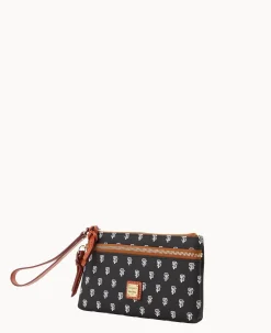 MLB Giants Double Zip Wristlet