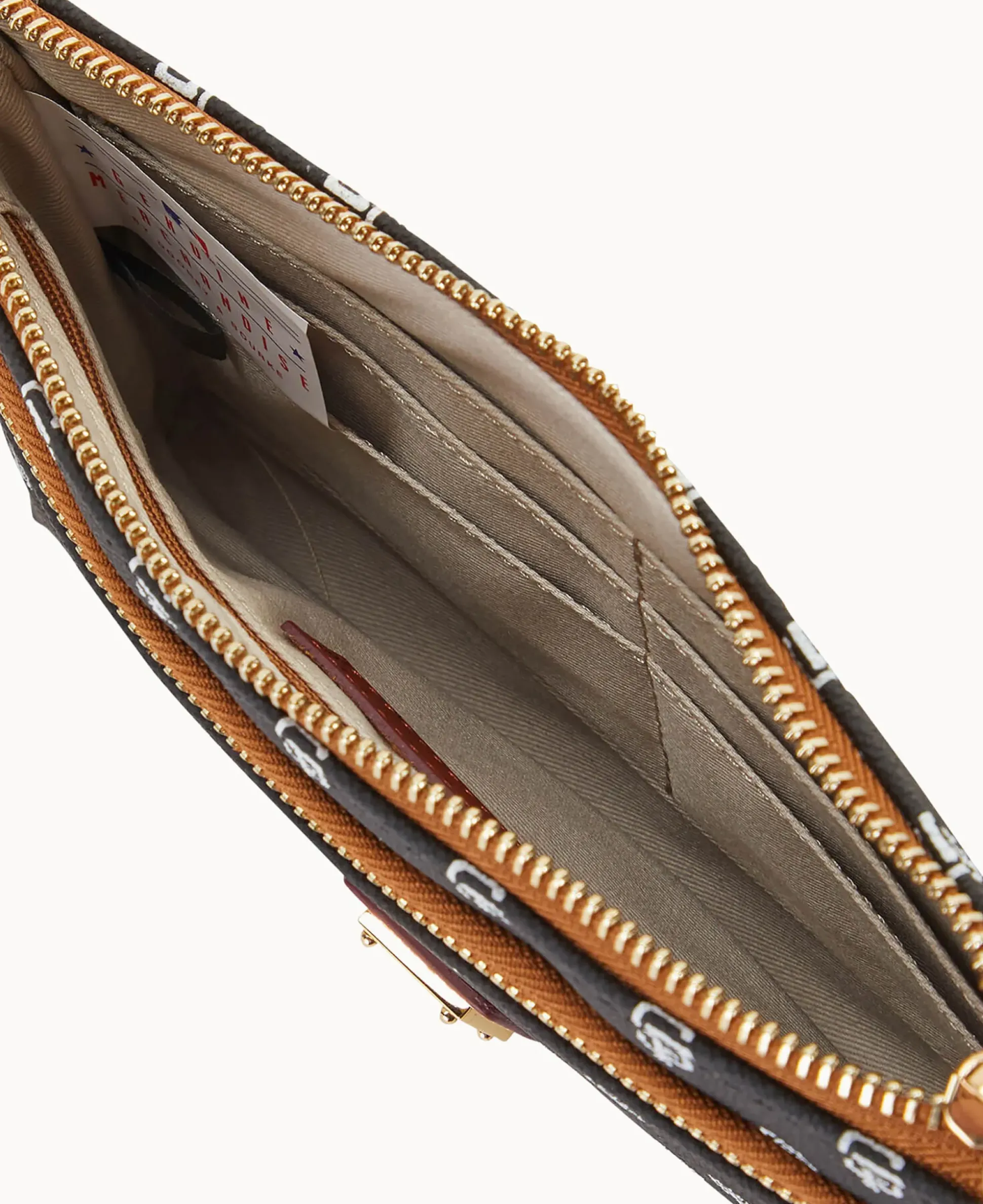 MLB Giants Double Zip Wristlet