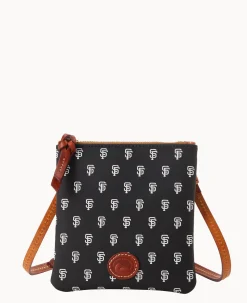 MLB Giants Small North South Top Zip Crossbody