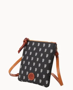 MLB Giants Small North South Top Zip Crossbody