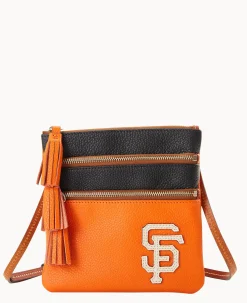 MLB Giants Triple Zip Crossbody