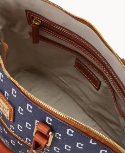 MLB Guardians Domed Zip Satchel