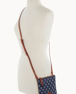 MLB Guardians Small North South Top Zip Crossbody