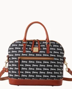 MLB Marlins Domed Zip Satchel