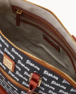 MLB Marlins Domed Zip Satchel