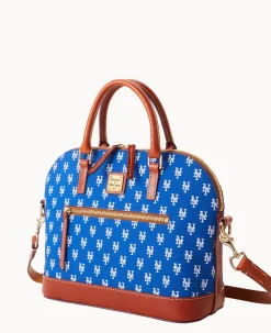 MLB Mets Domed Zip Satchel