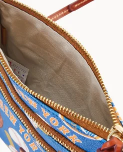 MLB Mets N S Triple Zip Crossbody