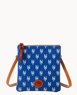 MLB Mets Small North South Top Zip Crossbody