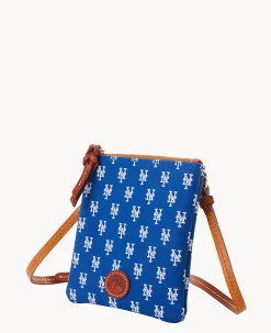 MLB Mets Small North South Top Zip Crossbody