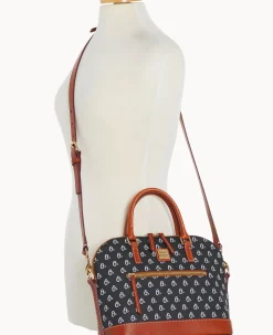 MLB Orioles Domed Zip Satchel