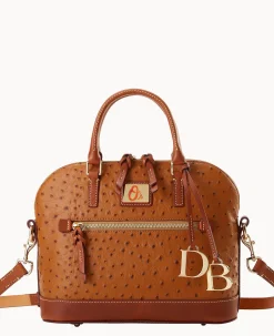 MLB Orioles Domed Zip Satchel