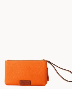 MLB Orioles Double Zip Wristlet