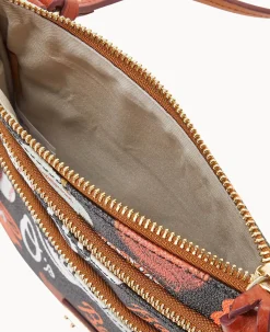 MLB Orioles N S Triple Zip Crossbody