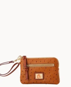 MLB Orioles Zip Around Wristlet