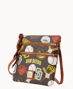 MLB Padres N S Triple Zip Crossbody