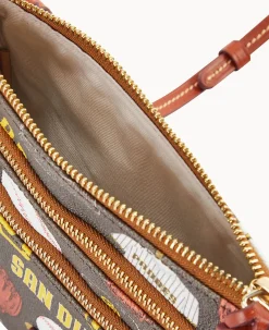 MLB Padres N S Triple Zip Crossbody