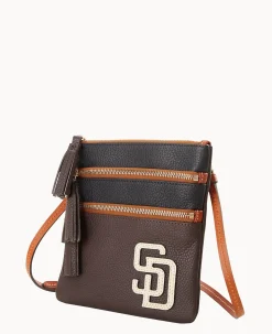 MLB Padres Triple Zip Crossbody