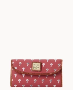 MLB Phillies Continental Clutch