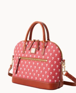 MLB Phillies Domed Zip Satchel