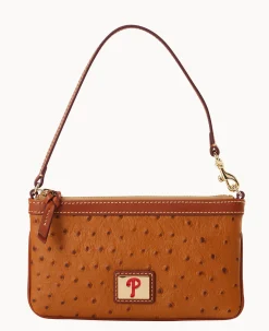 MLB Phillies Large Slim Wristlet