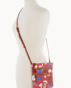 MLB Phillies N S Triple Zip Crossbody